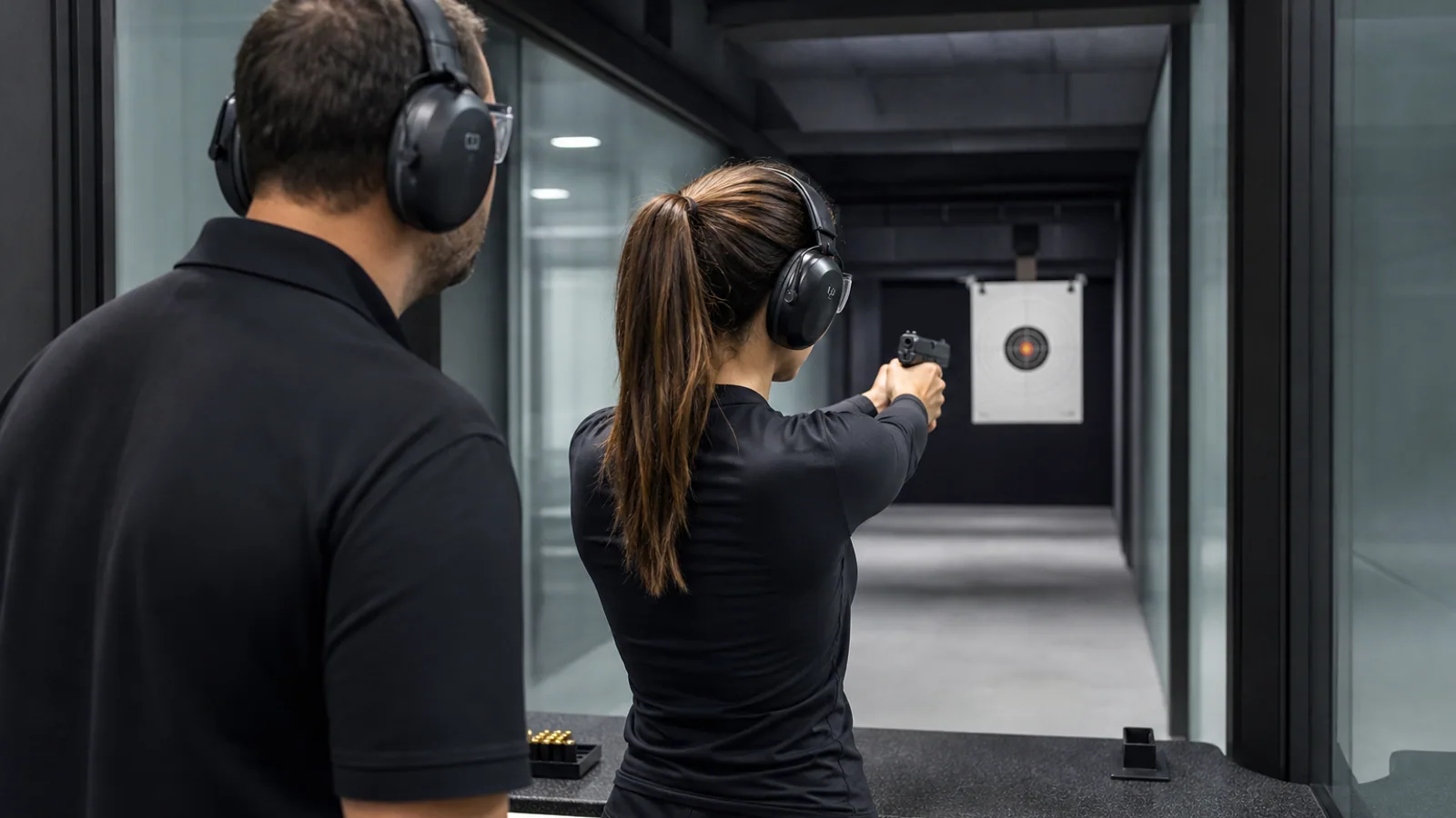 Discreet training without public attendance